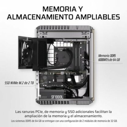 PC Γραφείου Corsair ONE i500 I9-14900K 64 GB RAM 2 TB SSD Nvidia Geforce RTX 4090