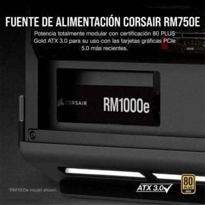 Τροφοδοσία Ρεύματος Corsair RM750e Ενότητες 750 W 110 W 80 Plus Gold