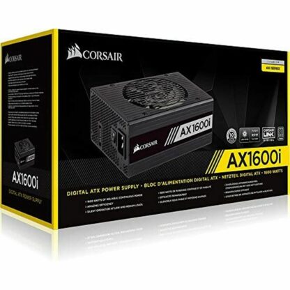 Τροφοδοσία Ρεύματος Corsair AX1600i 1600 W Ενότητες 80 PLUS Titanium Μαύρο