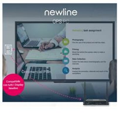 Καλώδιο USB Newline Interactive WB7C120U Μαύρο