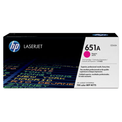 Γνήσιο Toner HP CE343A Mατζέντα