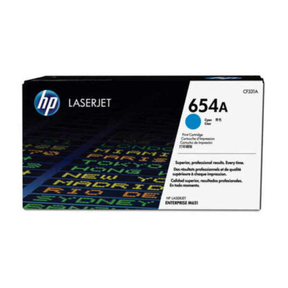 Γνήσιο Toner HP 654A Κυανό