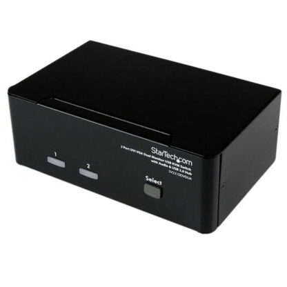 Διακόπτης KVM με 2 Θύρες Startech SV231DDVDUA