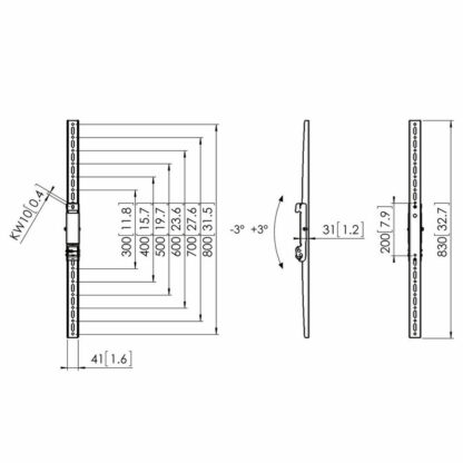 Βάση Τηλεόρασης Vogel's 7232080