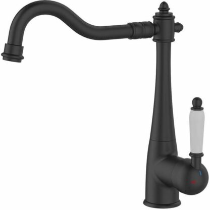 Kitchen Tap Rousseau RETRO Μαύρο Ματ φινίρισμα