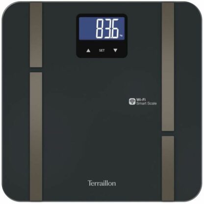 Ψηφιακή Ζυγαριά Μπάνιου Terraillon Master Fit Ultra Γκρι Γυαλί 180 kg