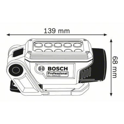 Φακός LED BOSCH GLI DeciLED Professional 12 V