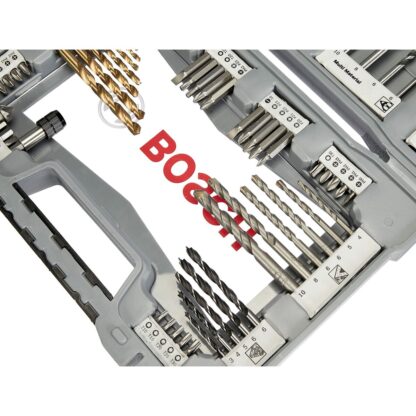 Σετ εργαλείων BOSCH 2608P00234 76 Τεμάχια Ανοξείδωτο ατσάλι Θήκη μεταφοράς