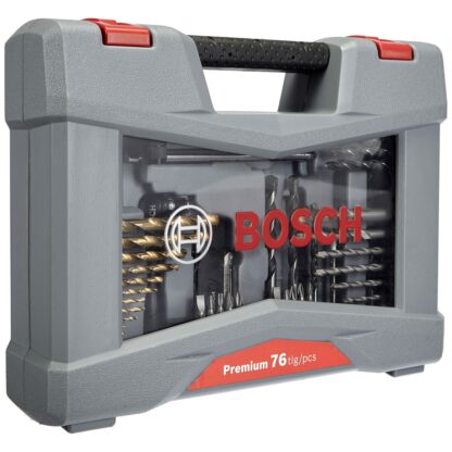 Σετ εργαλείων BOSCH 2608P00234 76 Τεμάχια Ανοξείδωτο ατσάλι Θήκη μεταφοράς