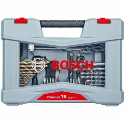 Σετ εργαλείων BOSCH 2608P00234 76 Τεμάχια Ανοξείδωτο ατσάλι Θήκη μεταφοράς