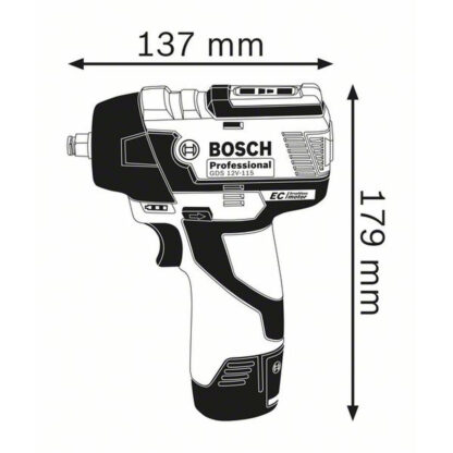 Κρουστικό κλειδί BOSCH Professional GDS 12V-115 12 V 115 Nm