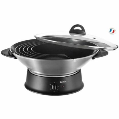 Τηγάνι Wok Tefal WO3000 Μαύρο Αλουμίνιο 1200 W