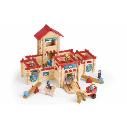 Εικόνες σε δράση Jeujura The Wooden Castle Fort  300 Τεμάχια Playset