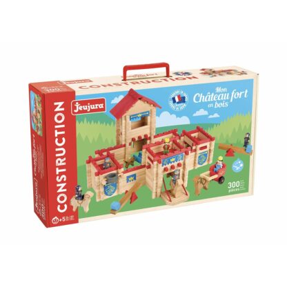 Εικόνες σε δράση Jeujura The Wooden Castle Fort  300 Τεμάχια Playset