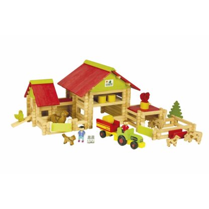 Playset Jeujura Large farm 220 Τεμάχια