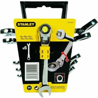 Combination spanner set Stanley 181a.25cpepb 8-19 mm 6 Τεμάχια