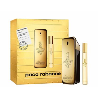 Σετ Ανδρικό Άρωμα Paco Rabanne 1 Million EDT 2 Τεμάχια