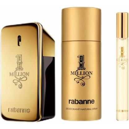 Σετ Ανδρικό Άρωμα Paco Rabanne 1 Million 3 Τεμάχια