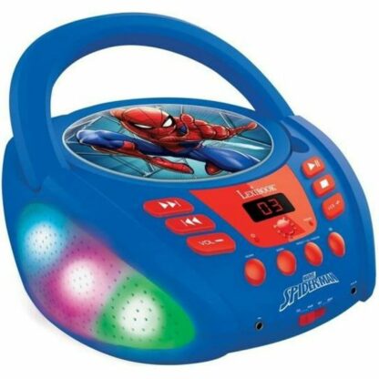 Συσκευή Αναπαραγωγής Lexibook Spider-Man Φως LED CD Παιδικά Bluetooth Bluetooth 5.0