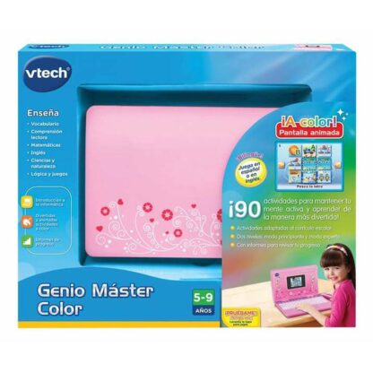 Παιχνιδο-υπολογιστής Vtech Genio Master Color ES-EN 18 x 27 x 4 cm Ροζ