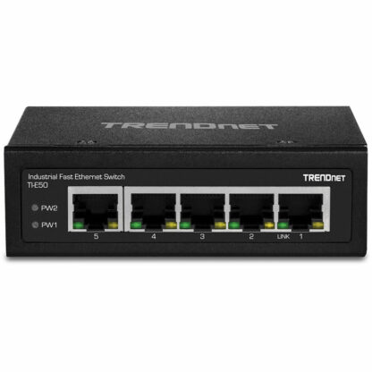 Διακόπτης Trendnet TI-E50 RJ-45 x 5 Μαύρο