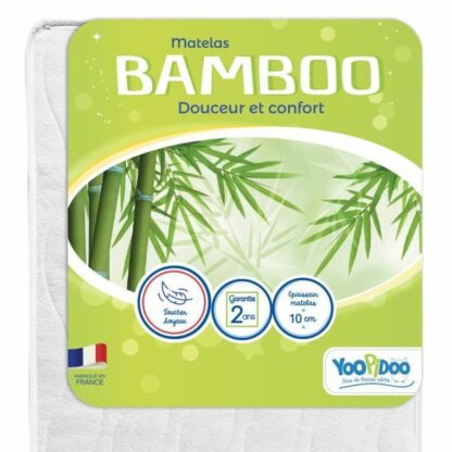 Στρώμα κούνιας YOOPIDOO Bamboo 60 x 120 cm