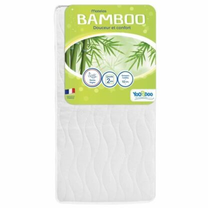 Στρώμα κούνιας YOOPIDOO Bamboo 60 x 120 cm