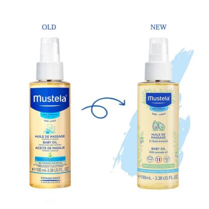 Λάδι Σώματος Για Μωρά Mustela Niño 100 ml