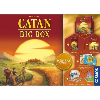 Επιτραπέζιο Παιχνίδι Asmodee Catan Big Box (FR)