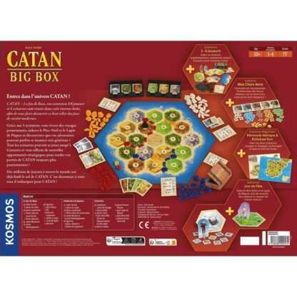 Επιτραπέζιο Παιχνίδι Asmodee Catan Big Box (FR)