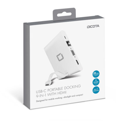 USB Hub Dicota D31729 Λευκό