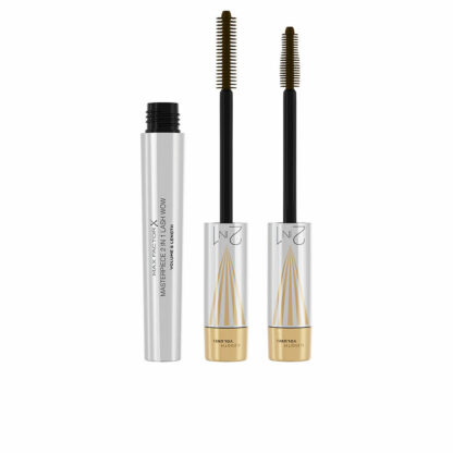 Μάσκα βλεφαρίδων Max Factor Masterpiece 2 In 1 Lash Wow Nº 02 Black brown 7 ml