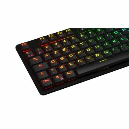 Πληκτρολόγιο Παιχνιδιού The G-Lab KEYZ PLATI. TKL Μαύρο Azerty γαλλικά