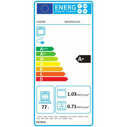 Πυρολυτικός Φούρνος Hisense BI64EPXE1SOL 3500 W