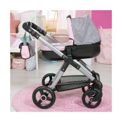 Καλάθι για Κούκλες Reig Stule Pram Γκρι 63 cm