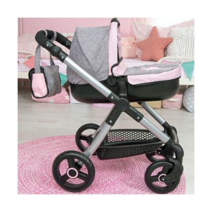 Καλάθι για Κούκλες Reig Stule Pram Γκρι 63 cm