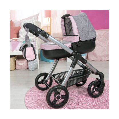 Καλάθι για Κούκλες Reig Stule Pram Γκρι 63 cm