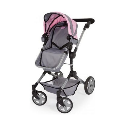 Καλάθι για Κούκλες Reig Pram Neo Pro Γκρι 57 cm