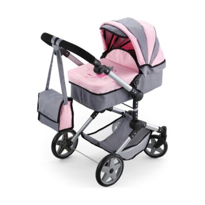 Καλάθι για Κούκλες Reig Pram Neo Pro Γκρι 57 cm