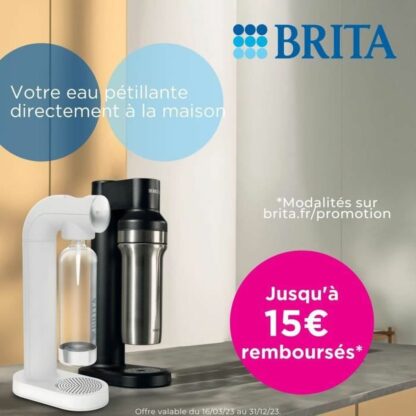 Μηχανή Σόδας Brita sodaTRIO Μαύρο