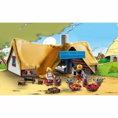 Playset Playmobil Astérix: Ordralfabetix Hut 71266 73 Τεμάχια