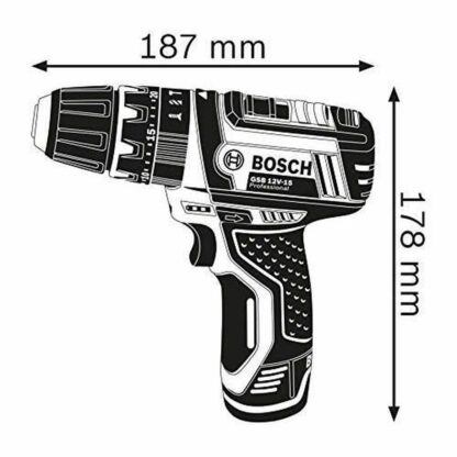 Τρυπάνι σφύρας BOSCH GSB 12V-15 Professional 12 V