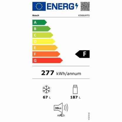 Συνδυασμένο Ψυγείο BOSCH KIN86AFF0  (177 x 56 cm)