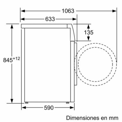 Πλυντήριο ρούχων BOSCH 1200 rpm 9 kg