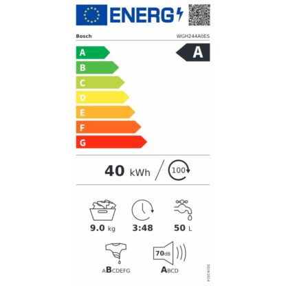 Πλυντήριο ρούχων BOSCH WGH2440AOES 60 cm 1400 rpm 9 kg