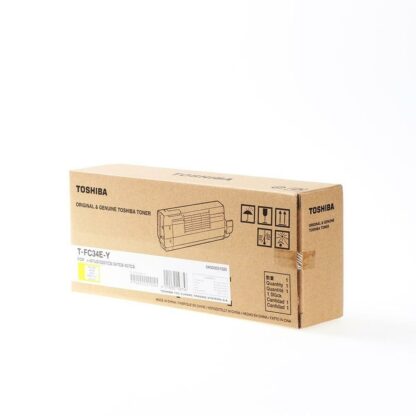 Γνήσιο Toner Toshiba T-FC34EY Κίτρινο Λευκό