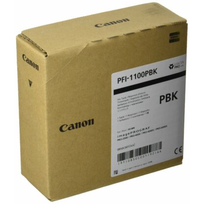 Αυθεντικό Φυσίγγιο μελάνης Canon PFI-1100PBK Μαύρο