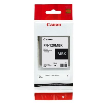 Αυθεντικό Φυσίγγιο μελάνης Canon PFI-120MBK Μαύρο Ματ μαύρο