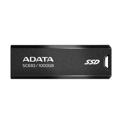 Εξωτερικός Σκληρός Δίσκος Adata SC610-1000G-CBK SSD 1 TB Μαύρο