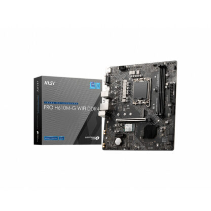 Μητρική Κάρτα MSI PRO H610M-G WIFI DDR4 LGA 1700 INTEL H610